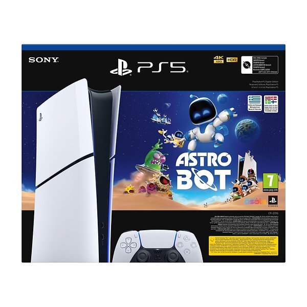 Sony PlayStation 5 Slim Digital Edition (PS5) 1TB (incl. Astro Bot)